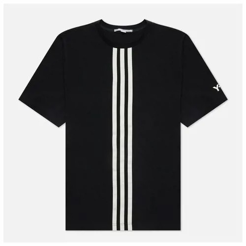 Мужская футболка Y-3 Chapter 1 Center Front Stripes чёрный, Размер XS