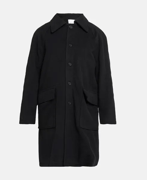 Шерстяное пальто American Vintage, черный