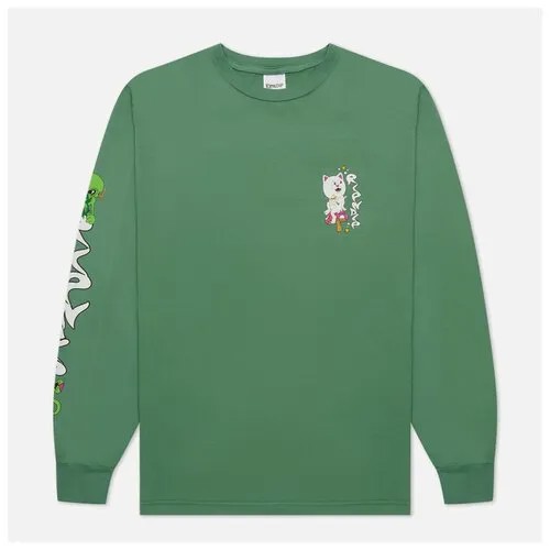 Мужской лонгслив Ripndip Friday Jr зелёный , Размер XL