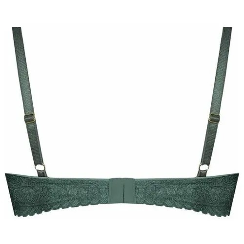 Бюстгальтер Nipplex, размер 80C, зеленый