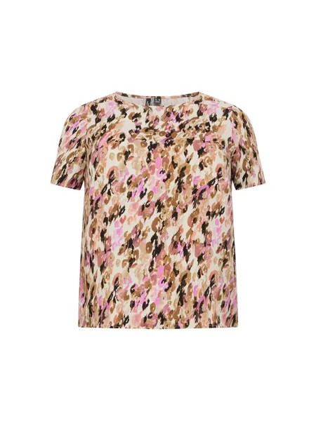Блузка Vero Moda Curve EASY, коричневый