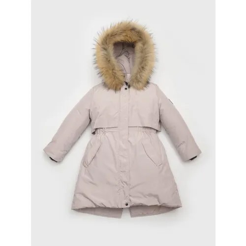 Парка Orso Bianco, размер 152, розовый