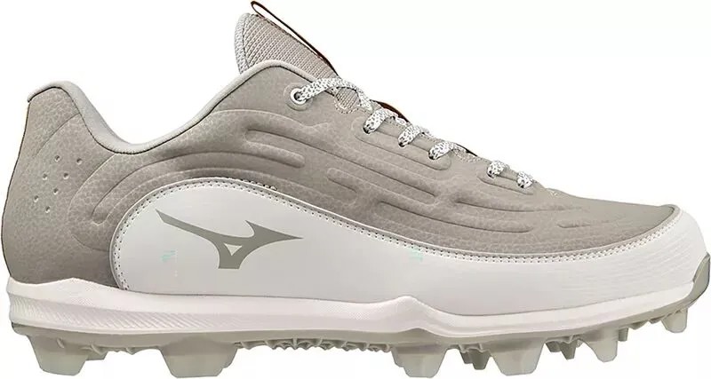Мужские бейсбольные бутсы Mizuno Ambition 3 из ТПУ, серый/белый