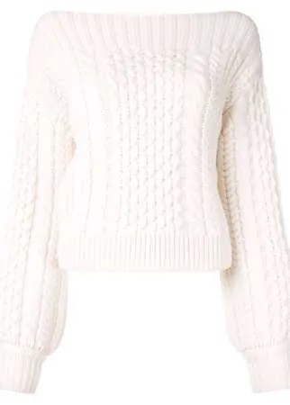 Proenza Schouler White Label джемпер фактурной вязки