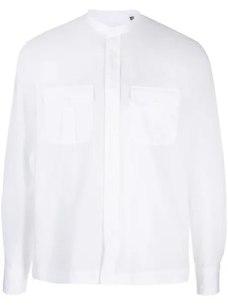Corneliani рубашка с длинными рукавами, белый