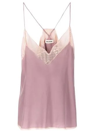 Zadig&Voltaire блузка Christy без рукавов