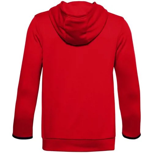 Толстовка Under Armour FLEECE HOODIE Красный YXL 1357577-600
