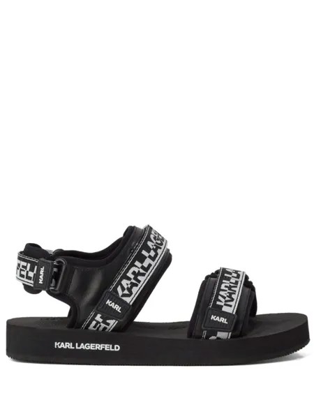Karl Lagerfeld сандалии Atlantik Speculum, черный
