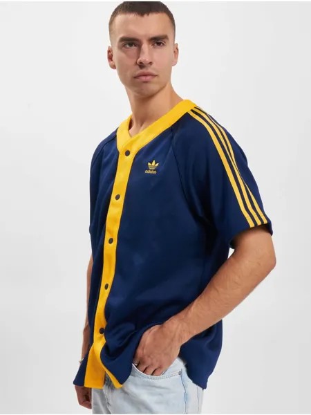 Футболка Adidas originals, цвет navy/yellow