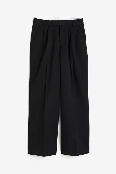Брюки H&M Dress, черный