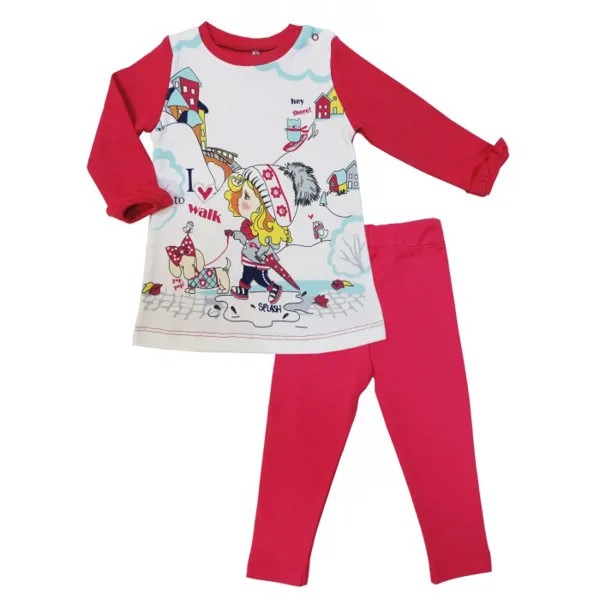 Sonia Kids Комплект (туника и брюки эластичные) Прогулка с Мими