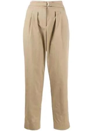 A.P.C. укороченные брюки с завышенной талией
