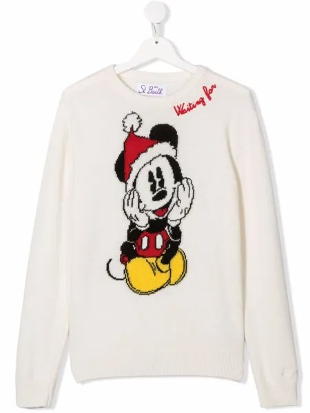 MC2 Saint Barth Kids свитер с принтом Mickey Mouse