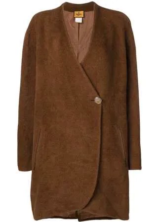 Fendi Pre-Owned пальто на пуговице