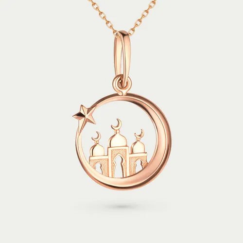 Подвеска GOLD CENTER, золото, 585 проба