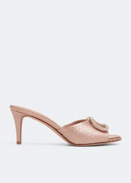 Мюли VALENTINO GARAVANI VLogo Signature mules, розовый