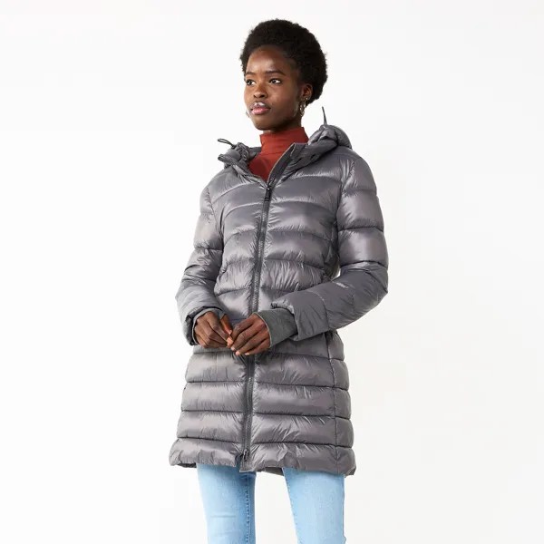 Женское легкое пуховик с капюшоном Nine West Nine West