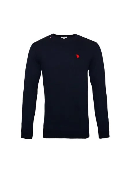 Пуловер U.S. Polo Assn., темно-синий