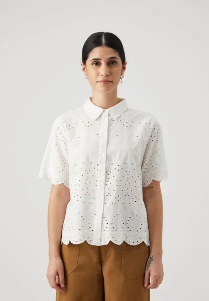 Блузка-рубашка ONLSKY CLEO SHIRT LIFE ONLY Petite, цвет cloud dancer