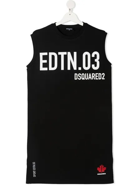 Dsquared2 Kids платье Sport Ed без рукавов