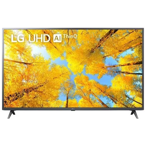 Телевизор LG 55UQ76003LD HDR, LED, серый