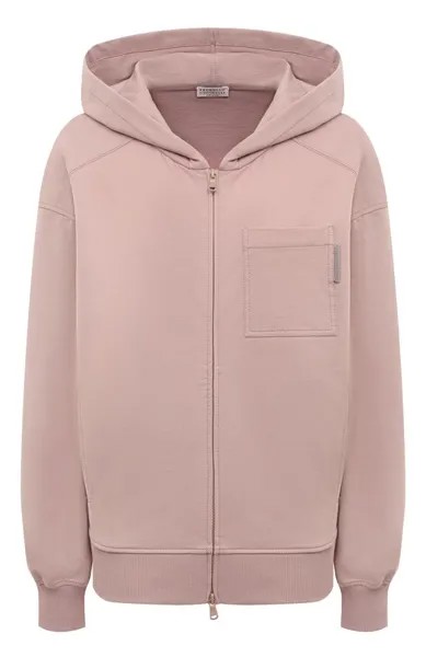 Хлопковая толстовка Brunello Cucinelli