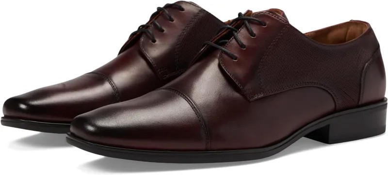 Оксфорды Jackson Cap Toe Oxford Florsheim, цвет Burgundy
