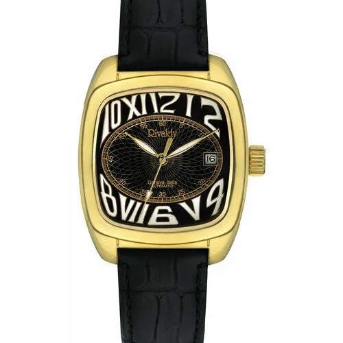 Наручные часы Rivaldy 7721-001, наручные часы Rivaldy, черный