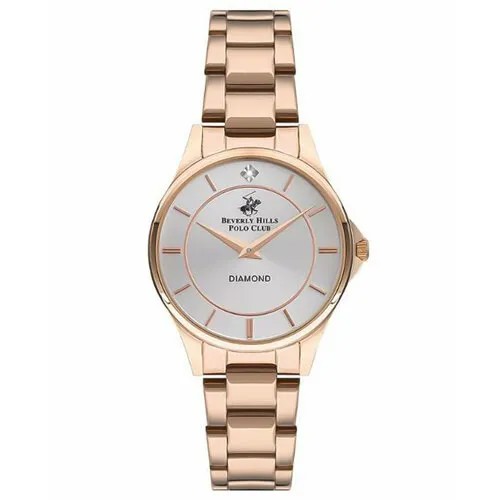Наручные часы Beverly Hills Polo Club Часы Beverly Hills Polo Club BP3241X.430, золотой, серебряный