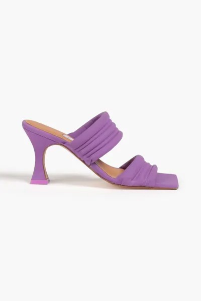Стеганые туфли-мофели Frostine из неопрена Miista, фиолетовый