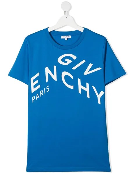 Givenchy Kids футболка с логотипом