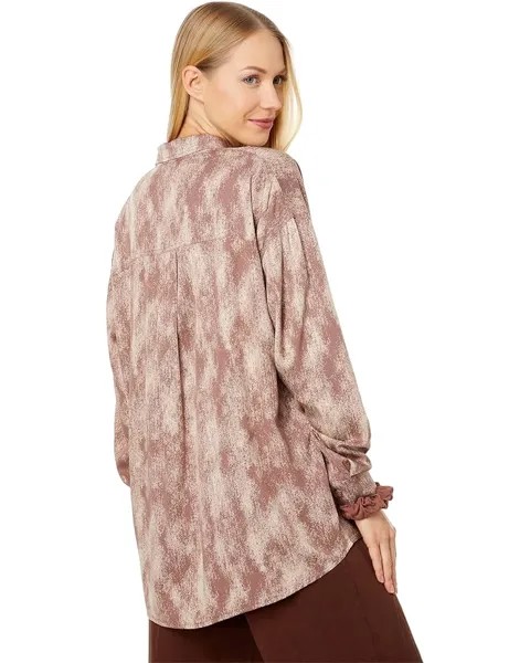 Рубашка Splendid Boyfriend Shirt, цвет Chocolate 1