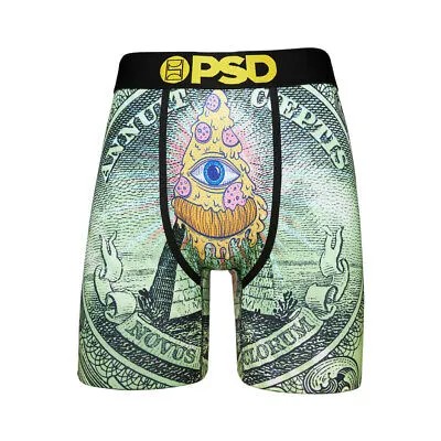 Мужские трусы-боксеры PSD Green All Feeding Eye Boxer - XL