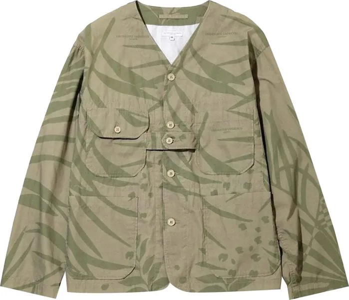 Кардиган Engineered Garments Cardigan Jacket 'Khaki/Olive', зеленый