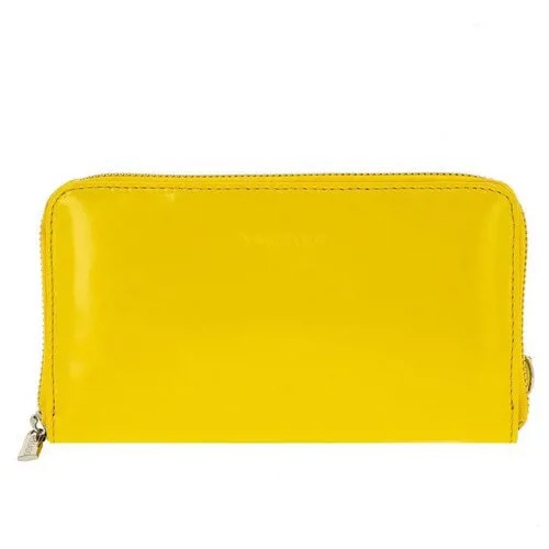 Женское кожаное портмоне Versado VD036 yellow
