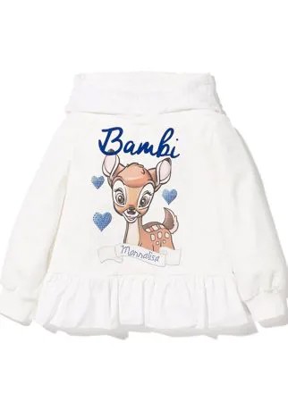 Monnalisa худи Bambi с оборками