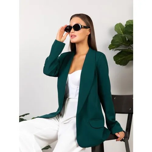 Пиджак AnyMalls, размер 52, зеленый