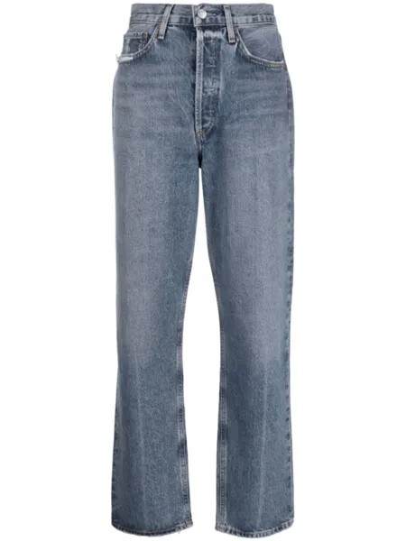 AGOLDE прямые джинсы 90s Pinch Waist, синий