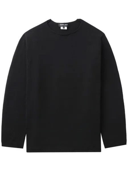 Comme des Garçons Homme Deux джемпер с длинными рукавами, черный