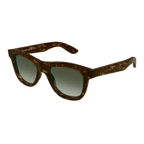 Солнцезащитные очки Alexander McQueen Alexander McQueen AM0421S 002, коричневый