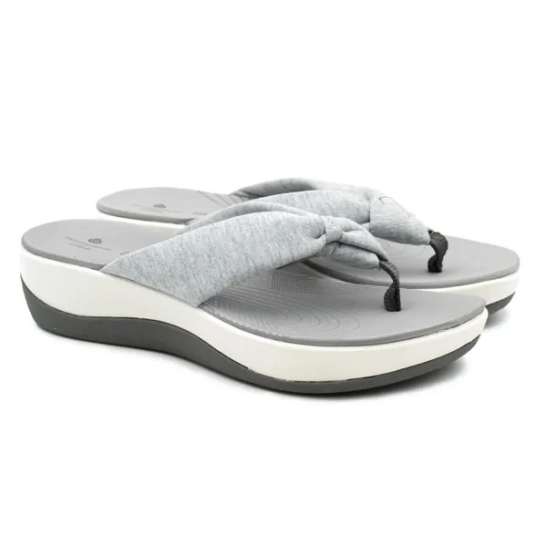 Вьетнамки женские Clarks 26134253 серые 38 EU