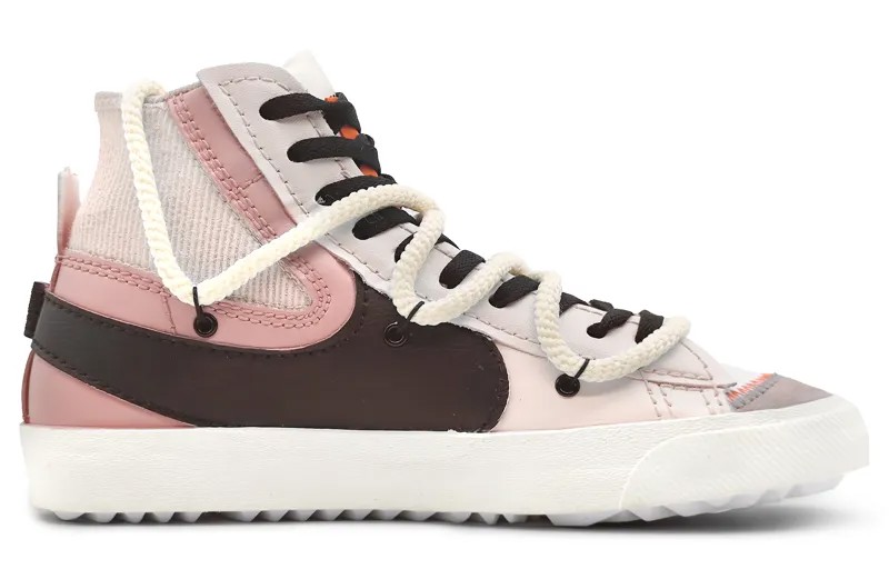 Кроссовки Nike Blazer Skateboarding Shoes Unisex Mid-top Pink, розовый