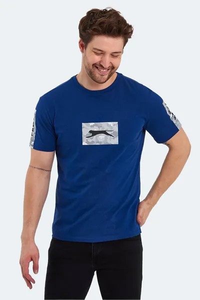 PADERAU Мужская футболка Индиго SLAZENGER