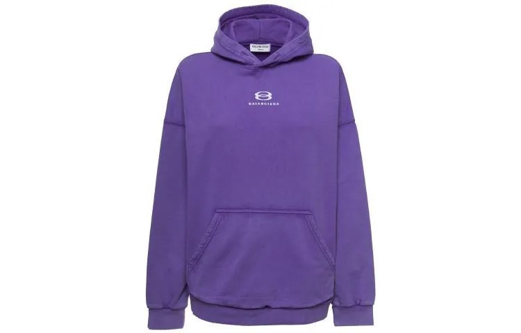 Свитшот женский фиолетовый Balenciaga