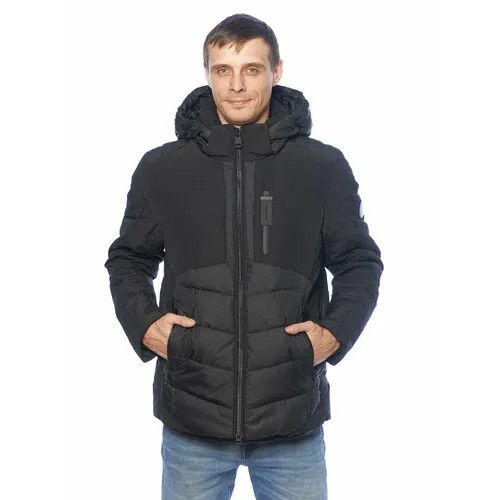 Пуховик Clasna, размер 48, черный