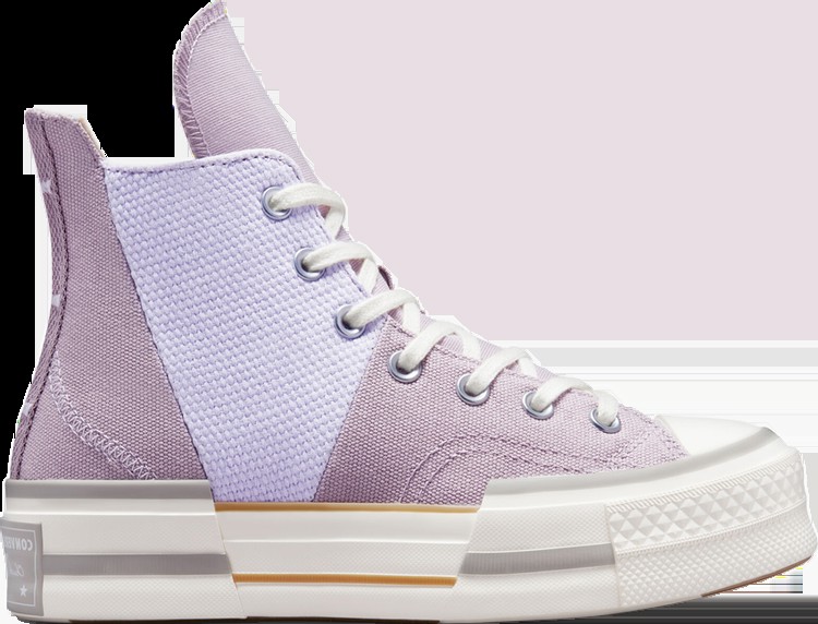 Кроссовки Converse Chuck 70 Plus High Colorblock - Lucid Lilac, фиолетовый