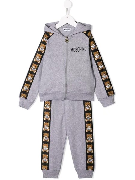 Moschino Kids спортивный костюм с логотипом