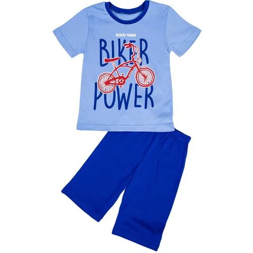 Комплект одежды РиД - Родители и Дети, размер 110-116, синий