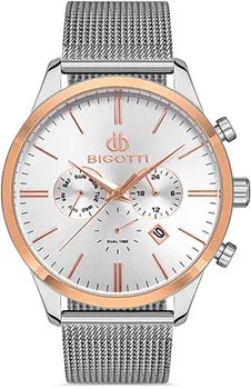 Fashion наручные  мужские часы BIGOTTI BG.1.10384-4. Коллекция Milano