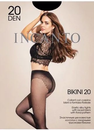 Колготки Incanto Bikini, 20 den, размер 5-XL, nero (черный)